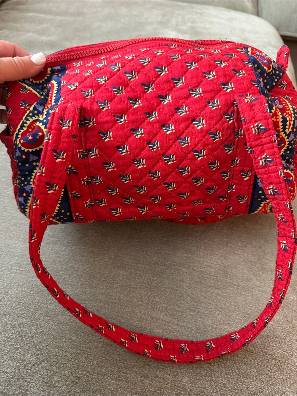 Vera Bradley inspired small duffle - Picture 2 of 5